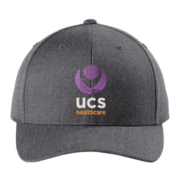 UCS Sport-Tek® Curve Bill Snapback Cap Thumbnail